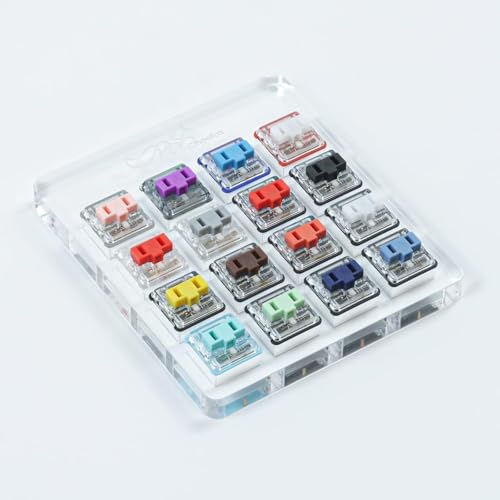 Switch Choc V1 cliquable linéaire tactile 5 broches 20-70gf profil bas pour clavier de jeu