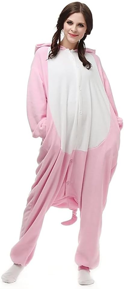 Adult Animal Onesie Pajamas Halloween Cosplay Costume Sleepwear for Women and Men - Image 4