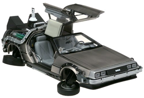 Sun Star 1:18 Diecast Model Delorean Time Machine #TOP1