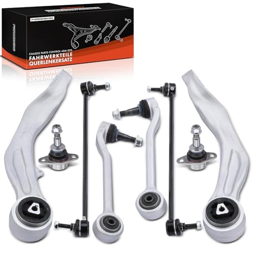 Frankberg 8x Querlenker Satz Vorne Kompatibel mit 5er E60 525xi 525xd 525d xDrive 530xd 530d xDrive 525i xDrive 530xi 530i xDrive 2.5L 3.0L 2004-2010 5er Touring E61 2.5L 3.0L 2005-2010