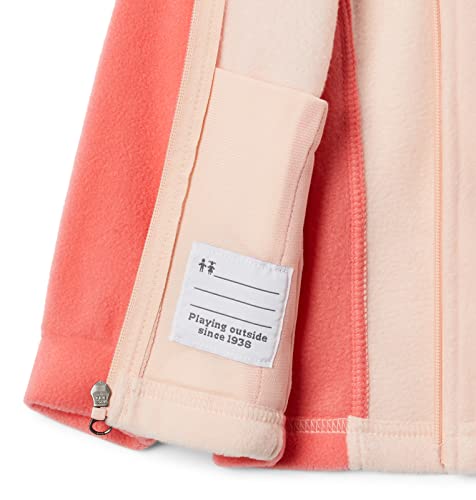 Columbia Benton Springs Lã infantil, rosa blush/flor de pêssego, 3T