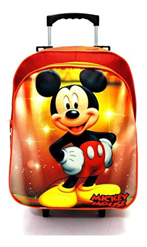 Kit Mochila Mickey Mouse Rodinhas G + Lancheira F5