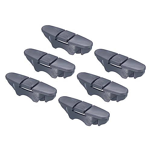 MECCANIXITY 6 Stück W10508950 Geschirrspüler-Gleitschienen-Stop-Clip für Ersatz LP16821 W10199682 WPW10508950 8562015