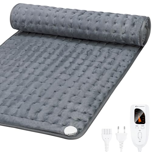 MYCARBON Heizkissen Rücken 92x50cm Wärmekissen mit 6 Heizstufen 4...