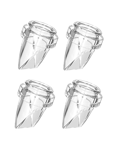 Image of Coolle Breast Pump Parts Duckbill Valve Replacement Accessories Portable Original Compatible with MOMMED Mumgaroo MISSAA Bioby S18 S21 S23 Lansinoh NCVI Nuliie NICEGREEN Life S32 Eufy e10, 4 Pcs