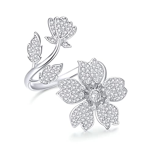 Bagues de doigt fleur de cerisier pour sublimer vos tenues de soirée d'été