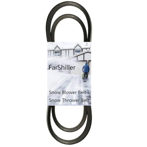 FarShiller 106-4498 4498 Snow Thrower Auger Drive Belt for to-ro Power Max 826 828 1028 1128 6000 Snow Blowers (1/2" x 43 1/4")