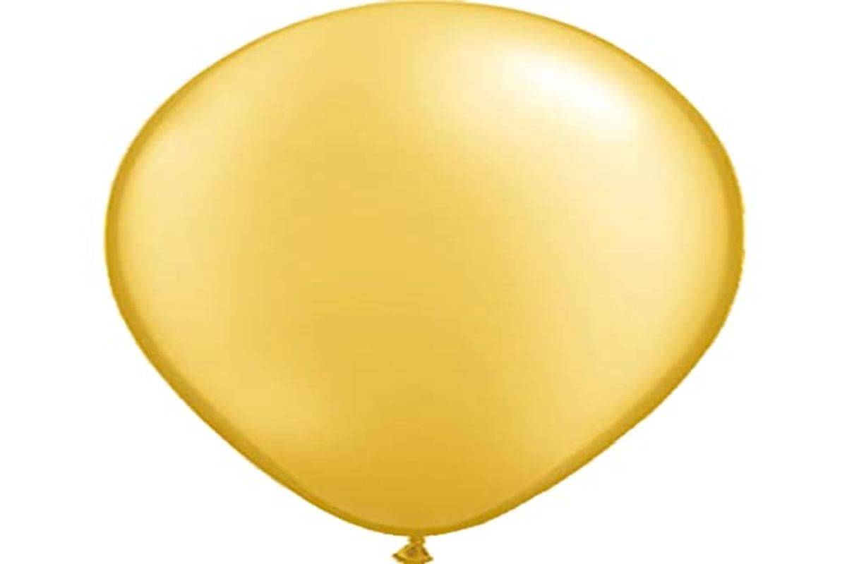 Folat 08118 Gold Balloons Metallic 30 cm-100 Pieces