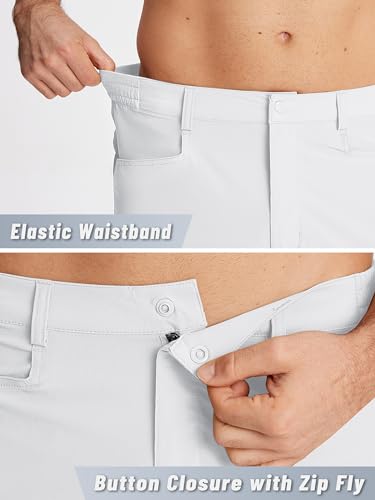 Short de randonnée léger d'été pour hommes, confort anti-friction - 4