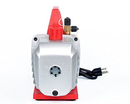 Kozyvacu Single-Stage Rotary Vane Vacuum Pump For Hvac/Auto Ac Refrigerant Recharging, Epoxy Resin Or Wine Degassing, Laboratory, Medical Or Milking (Ta350) #TOP3