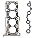Head Gasket Cylinder Head Set Compatible with 07-17 Dodge Fiat Jeep Cherokee 2.4L L4 DOHC SOHC ED6 Replace 68191818AA, 68191818AB, HS55384, HGS1171