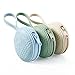 PandaEar 3 Pack Silicone Pacifier Holder Case, Portable Travel Pacifier Pouch for Newborns, BPA-Free Silicone Pacifier Storage Container for Boys & Girls (Green, Blue, Cream)