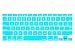 Kuzy - Teal / Turquoise HOT Blue Keyboard Silicone Cover Skin for Macbook / Macbook Pro 13" 15" 17" Aluminum Unibody (fits MacBook with or w/out Retina Display)