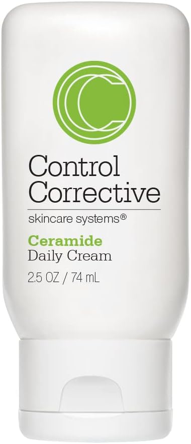 - CONTROL CORRECTIVE Ceramide Daily Cream, 2.5 Oz - Light, Creamy Moisturizer Designed To Balance Skin, Super Hydrating, Non-Comedogenic & Moisturizes With Ceramides, Antioxidants And Humectants, Silky
