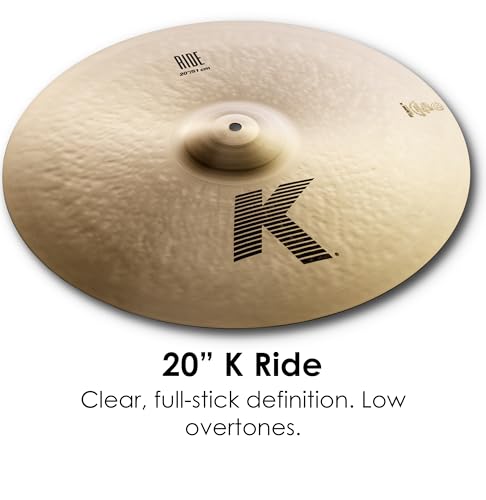 Image of Zildjian K0800 K Crash Ride Cymbal Pack | Complete matched set for the drum kit, everything a working drummer needs, consistent voicing, stage and studio ready