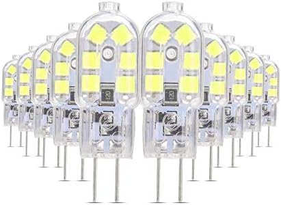 Miniatura 7 de Bombillas LED G4 G4 con base bi-pin de 1.5 W (equivalente a bombilla halógena de 20 W) 12 V, luz diurna blanca de 6000 K, bombillas LED para