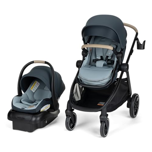 Maxi-COSI Zelia Pro 5-in-1 Travel System with Mico Pro Infant Car...