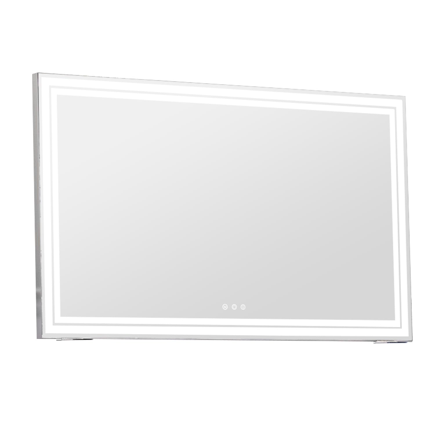 Actress Mirror, Full LED, Width 101.6 cm (40 inches), Height 61.7 cm (24.3  inches), Aluminum Stand, Hollywood Mirror, Vanity Table, Tabletop Mirror,  ...