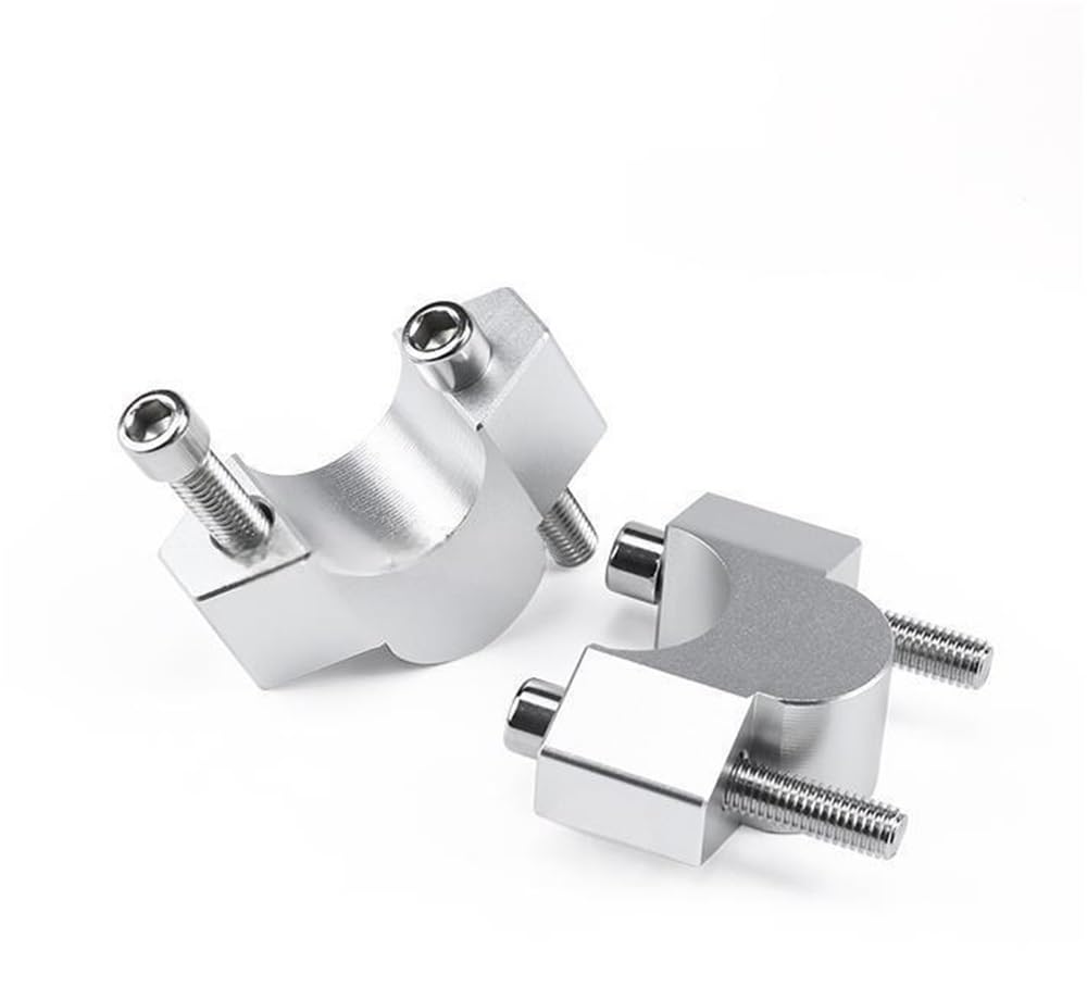 Guidon moto ADV 150 surélevé kit de montage argent anti mal de dos