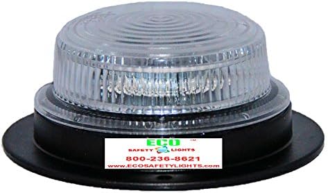 blp20l9p 1230V DC Undercover perfil bajo LED de seguridad advertencia de emergencia BEACON, Rojo
