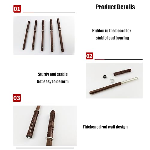10 Concealed Floating Shelf Bracket, Heavy Duty Invisible Shelf Brackets, Hidden Shelf Brackets - Image 4