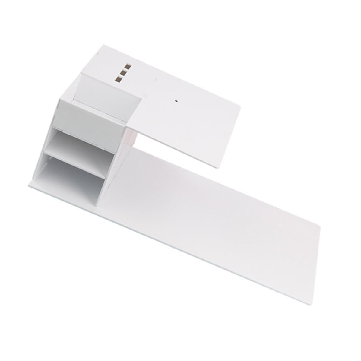 Console acrylique pour extensions de cils PLAFOPE support blanc