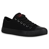 Damen Schuhe Sneakers Sportschuhe Schnürer Schuhe 25998 Schwarz Schwarz Ambler 39 Flandell
