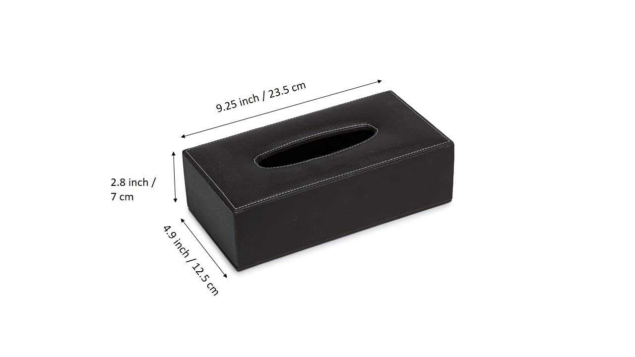 Leather Tissue Box - Car & Home Decor -3 Leather Tissue Box - Car & Home Decor -3