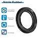 PATIKIL EU Radial Shaft Seal, 3 Pcs 35mm x 52mm x 7mm Nitrile Rubber TG4 Oil Seal for Bearing Shaft Oil Pumps Engines, Black