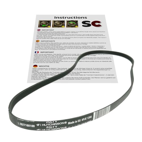 SC Solocorreas - Waschmaschinenriemen 5PJE 1265 (L827160100)