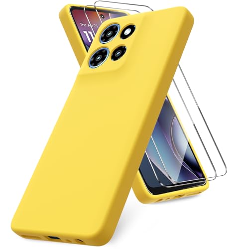 Coque antichoc Motorola Moto G 5G 2025 en silicone gel avec écran verre