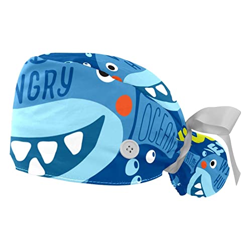 Casquettes de travail requin JDEZ pour égayer votre quotidien professionnel à l'hôpital