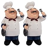 Photo Gallery giwnhvx 2x retro chef modello ornamenti resina mini chef figurine casa cucina ristorante bar caffè decor-a Photo Gallery giwnhvx 2x retro chef modello ornamenti resina mini chef figurine casa cucina ristorante bar caffè decor-a