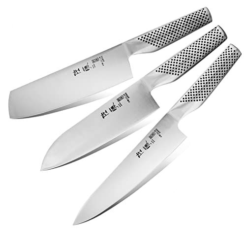 meowko 3 Piezas de Cuchillo para Sashimi, Cuchillo de Cocina Japonesa, Cuchillo para Chef, Cuchillo para Frutas, Cuchillo para Carne, Cuchillo para Sushi