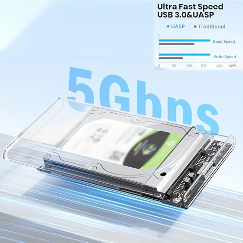 Caja externa para disco duro 2.5 pulgadas USB-C a SATA III miniatura 2