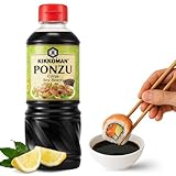 Salsa de soja cítrica Ponzu, Soja Japonesa, es ideal para marinar carnes, aderezar ensaladas, o como dip para sushi y sashimi, ngredientes son 100% naturales sin aditivos ni conservantes, 1000 ml