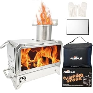 Foaple 1 Kuchenka Kempingowa Stal Nierdzewna
