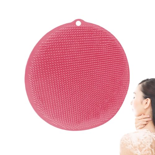 Exfoliating Foot Pad, Shower Foot Brush, Foot Shower Scrubber, Suction Cups Bath Massage Cushion, Foot Brush Shower Accessories,