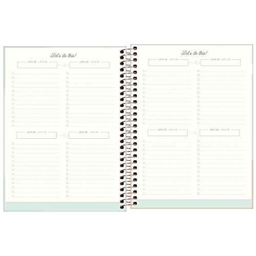 Planner Espiral Colegial M7 Soho Tilibra