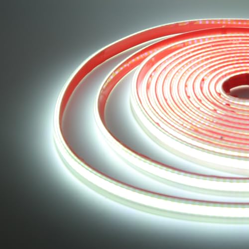 KISUFU Tira de LED COB 220V Alto brillo