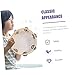 Vaguelly 2pcs tambourine percussion hand drum Handheld plastic hand drum mini hand drum bell toddler playset musical instrument kids hand drum hand toys child Metal ring double row