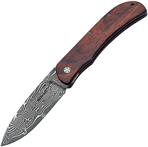BOKER PLUS 01BO222DAM Exskelibur I Cocobolo Knife with 3-1/2