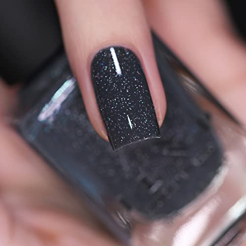 Image of ILNP Reign - Smokey Grey Holographic Nail Polish