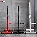 Heavy Duty Squat Rack, Adjustable Multi-Function Barbell Stand for Home Gym, Steel Frame with Non-Slip Foot Pads, Strength Training Equipment