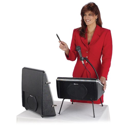 Amplivox S122A Showstyle Roving Rostrum with Wired Mic