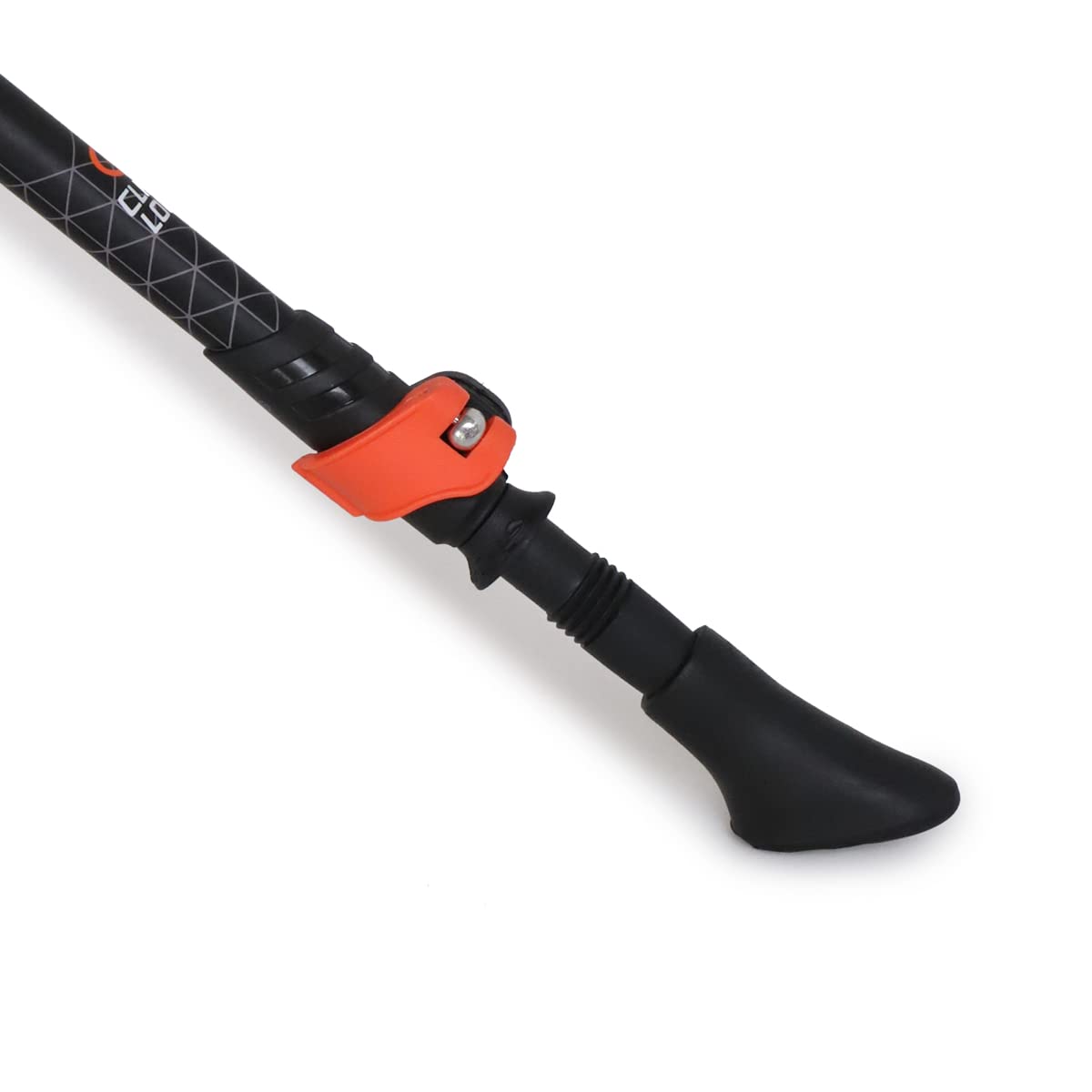 Fresno H30 | Par Bastones Nordic Walking | Bastones de Senderismo | Dos tramos telescopicos | Aluminio | Protector de Goma | Cinta de Ajuste en muñeca | Adulto | Unisex | para Hombre y Mujer