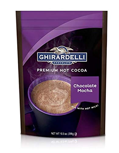 Ghirardelli Chocolate Mocha Premium Hot Cocoa, 10.5 Oz, 6Count