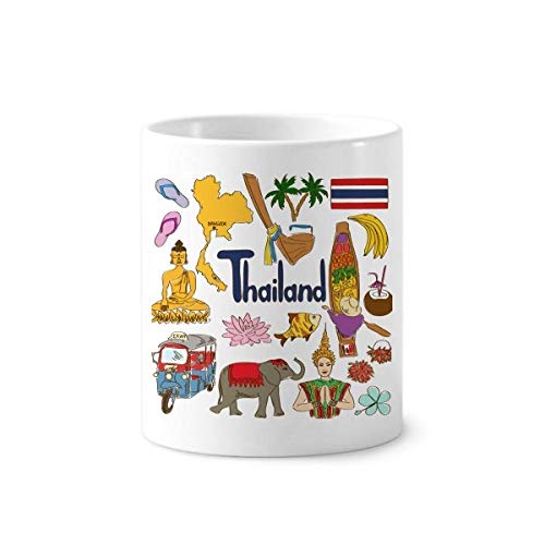Gobelet céramique Thaïlande pour ranger vos brosses à dents avec style