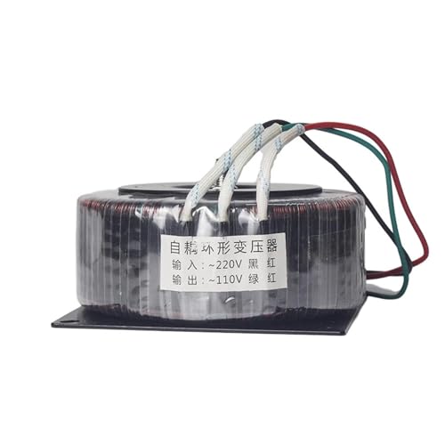Transformateur 380V TO 110V 300VA monophasé circulaire en cuivre pur
