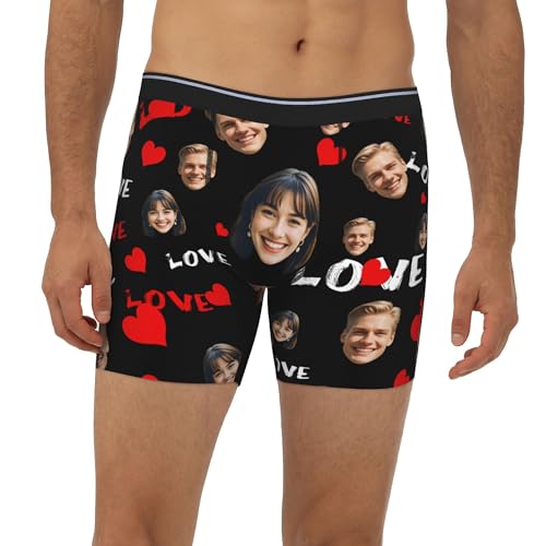 Custom Boxers for Mens Husband Personalized Underwear With Face On Them Customized Funny Face On Boxer Gifts For Boyfriend2